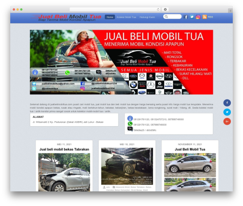 Themify Postline WordPress theme design - jualbelimobiltua.com