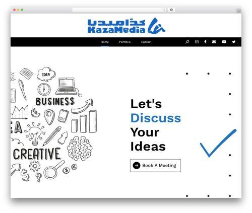 WordPress theme Ippsum - kazamedia.com