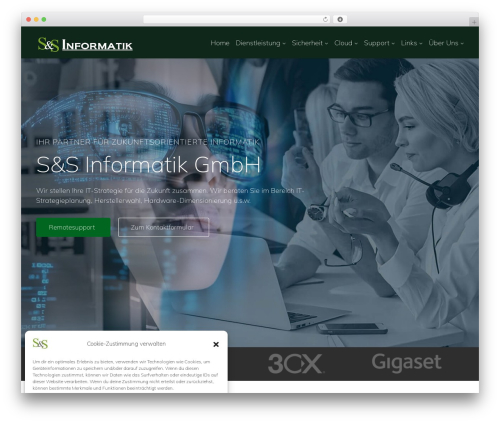 WordPress theme Techno - ssinfo.ch