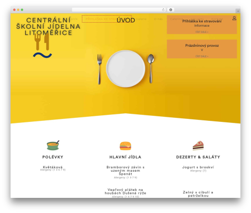WordPress theme Webify - centralka.cz