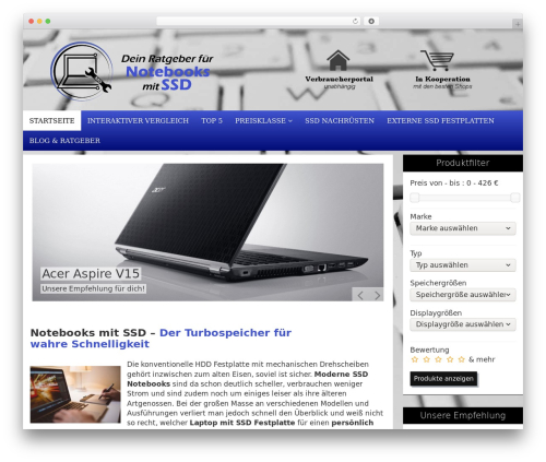 Best WordPress theme Affiliate-Theme - notebook-ssd-ratgeber.com Best WordPress theme Affiliate-Theme - notebook-ssd-ratgeber.com