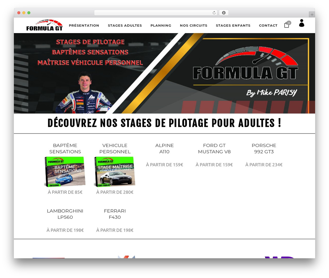 Bridge theme WordPress - formulagt.fr