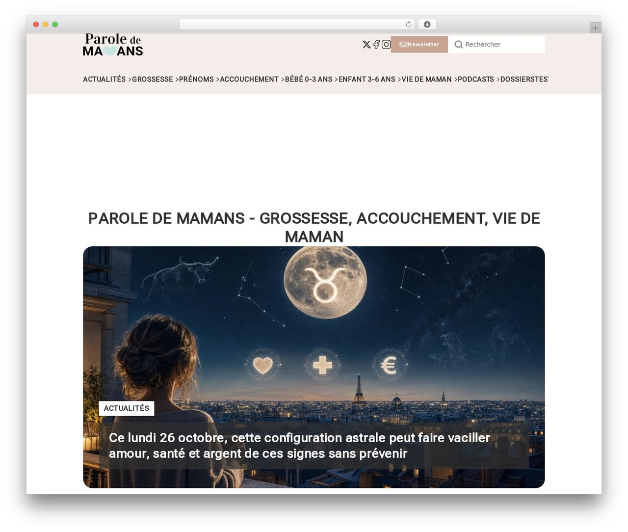 PDM WordPress theme - paroledemamans.com PDM WordPress theme - paroledemamans.com
