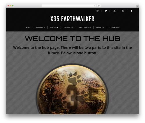 Diced theme WordPress - x35earthwalker.com