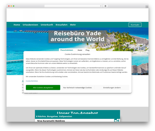 Smg theme extension WordPress plugin - yade-around-the-world.de