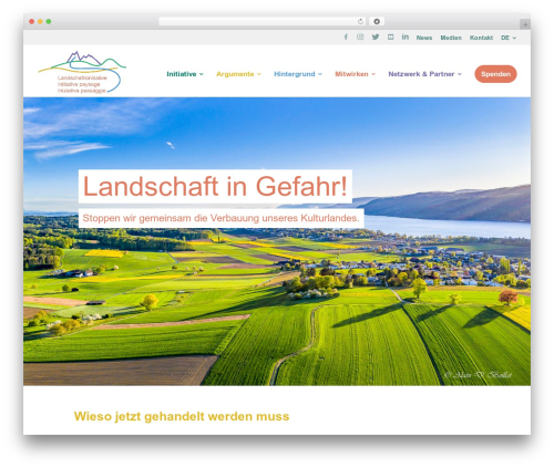 Ds divi breadcrumbs WordPress plugin - landschaftsinitiative.ch