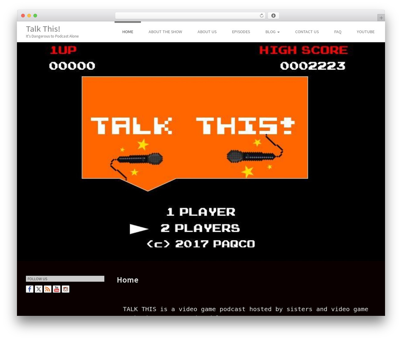 Farben Basic free WordPress theme - talkthispodcast.com Farben Basic free WordPress theme - talkthispodcast.com