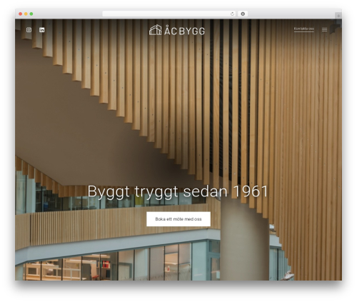 G-Theme® theme WordPress - acbygg.se