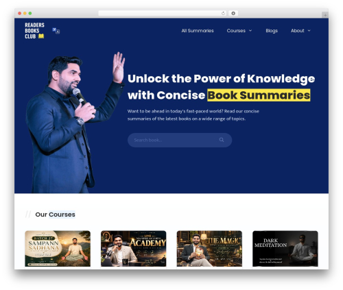 GeneratePress WordPress theme - hindi.readersbooksclub.com