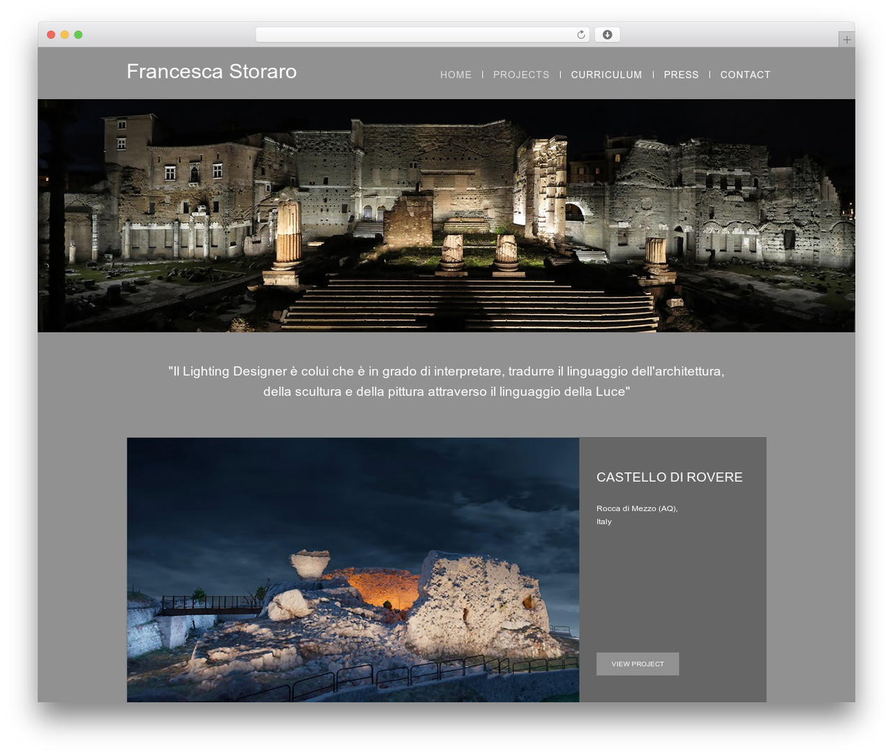 Regency WordPress theme - francescastoraro.com Regency WordPress theme - francescastoraro.com