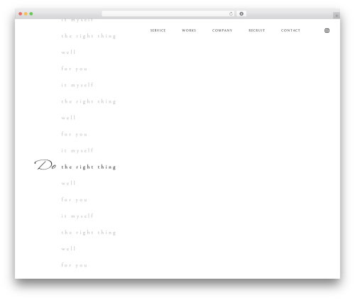 Theme WordPress Do - do-inc.jp
