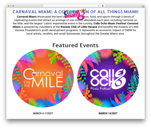 Better block editor WordPress plugin - carnavalmiami.com