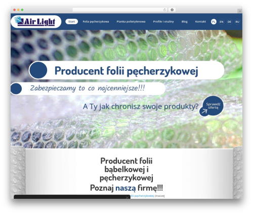 WEBTEC theme WordPress - airlight.pl