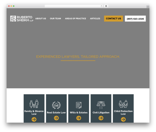 WordPress theme Arcadia - rushllp.ca