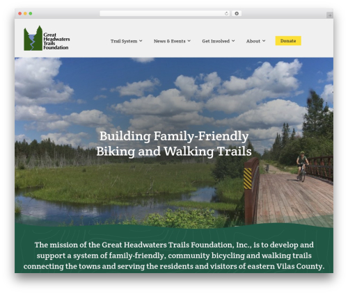 WP theme Beaver Builder Theme - ghtrails.org
