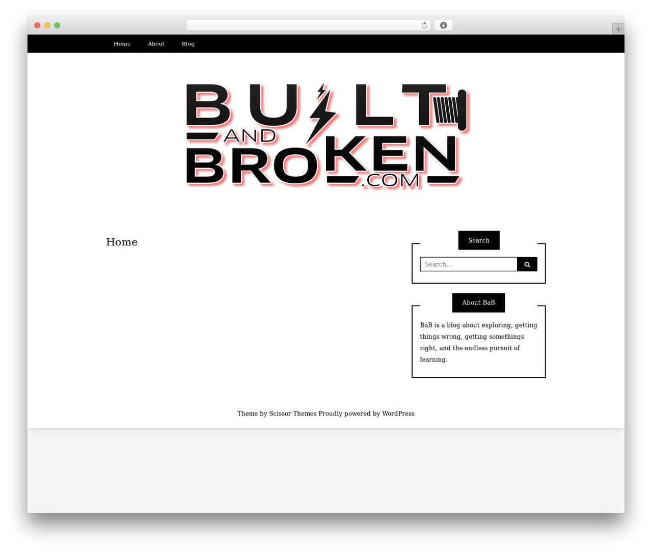Writee theme WordPress free - builtandbroken.com Writee theme WordPress free - builtandbroken.com
