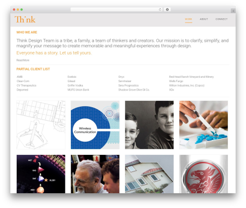 Oi portfolio WordPress plugin - thinkdt.com