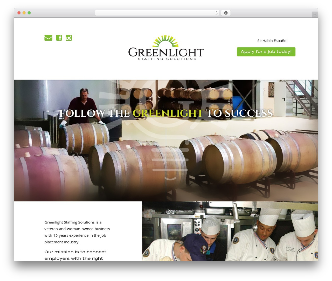 Divi WordPress theme - glstaffingsolutions.com