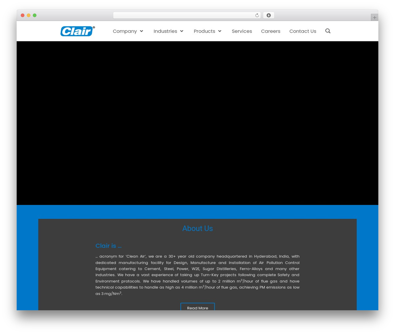 Hello Elementor WordPress theme - clair.in