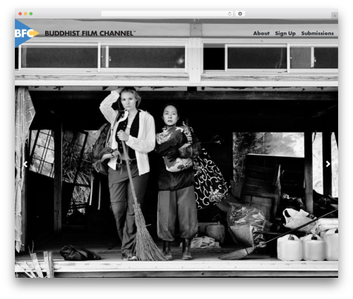 WordPress theme CC Prototype - buddhistfilmchannel.com