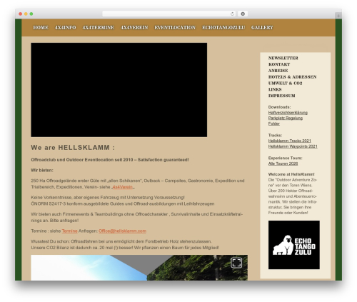 WordPress theme Hellsklamm - hellsklamm.com