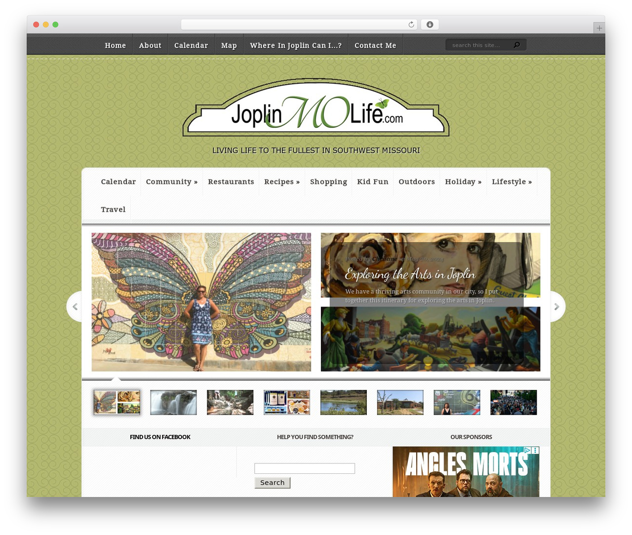 Aggregate Child theme WordPress - joplinmolife.com