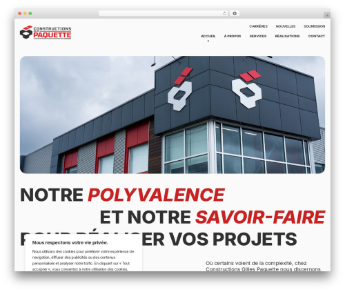 Davinci premium WordPress theme - cgpaquette.com