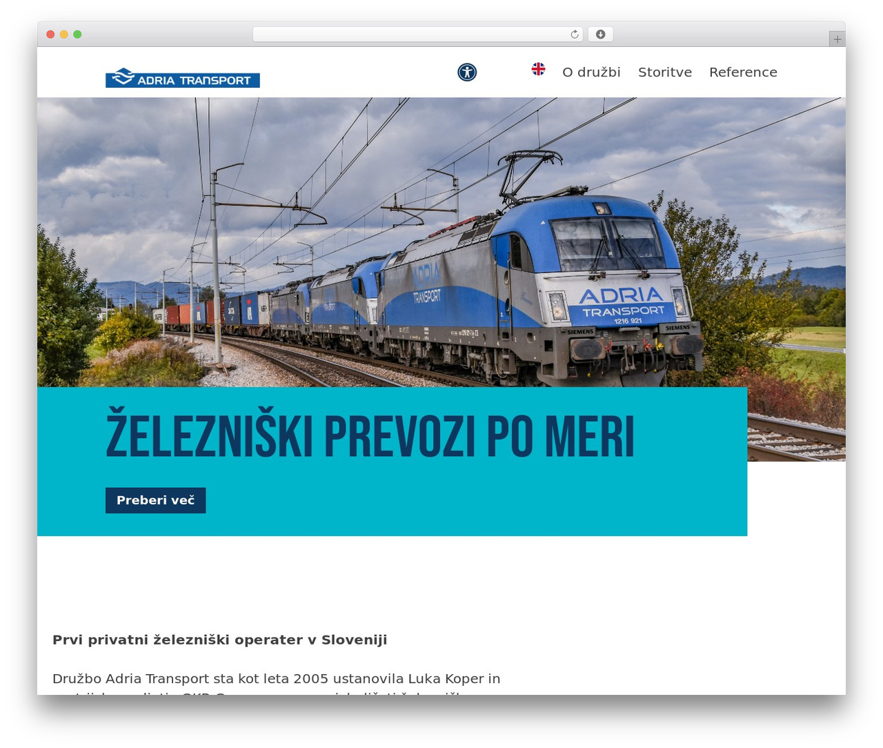 emigma WordPress theme - adria-transport.com