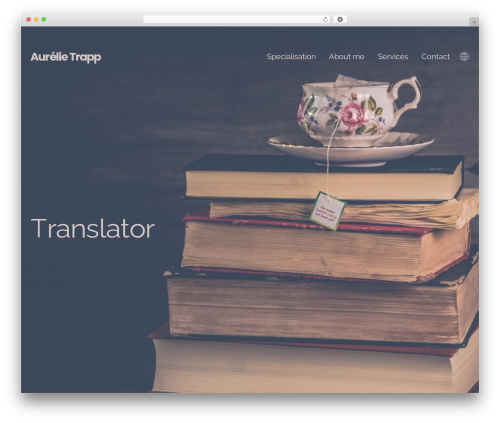 Fortun theme WordPress - aurelietrapp.com