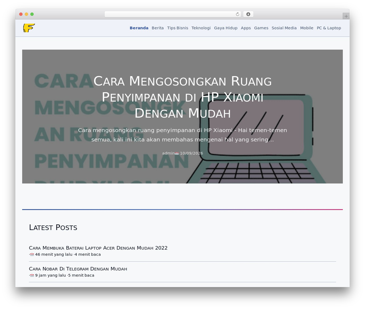 GeneratePress WordPress theme - fanzinefaves.com