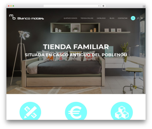 Interiart WordPress theme - blancomobles.com