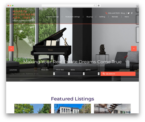 IXACT Framework theme WordPress - martinmcgrenere.com