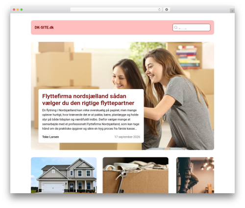 Klikko 4 WordPress theme - dk-site.dk