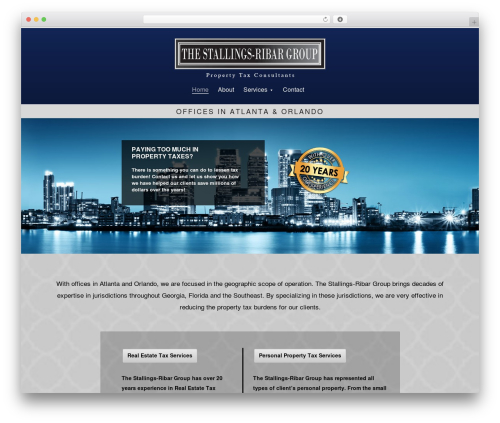 limitless theme WordPress - stallingsribar.com