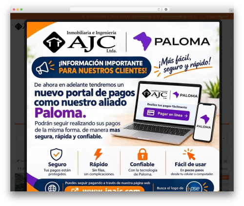 MyHome theme WordPress - inajc.com