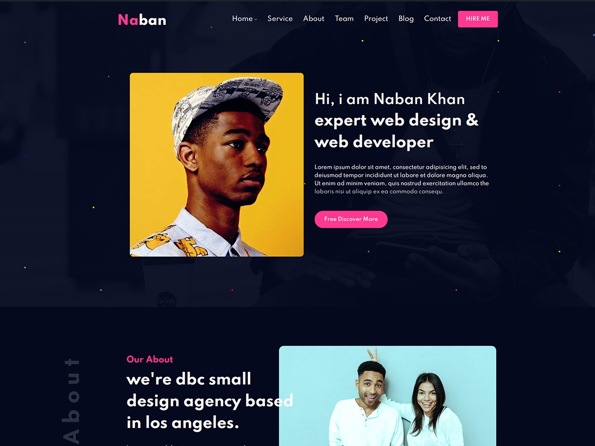 Naban theme WordPress by wpexpert