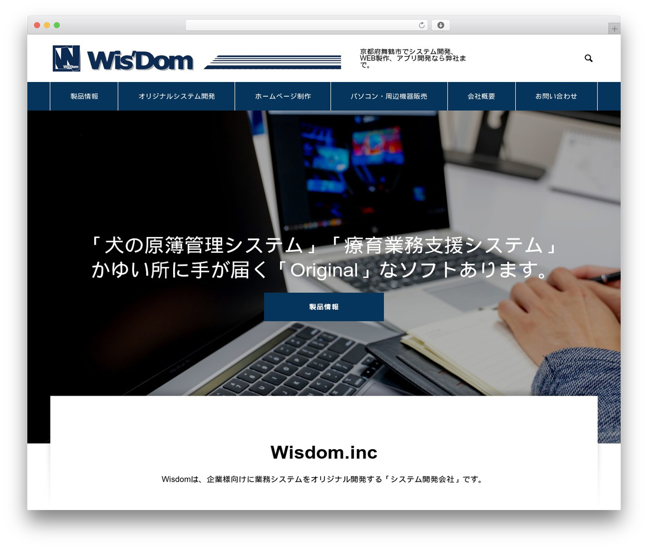 Nano Child WordPress theme - wisdom-inc.net
