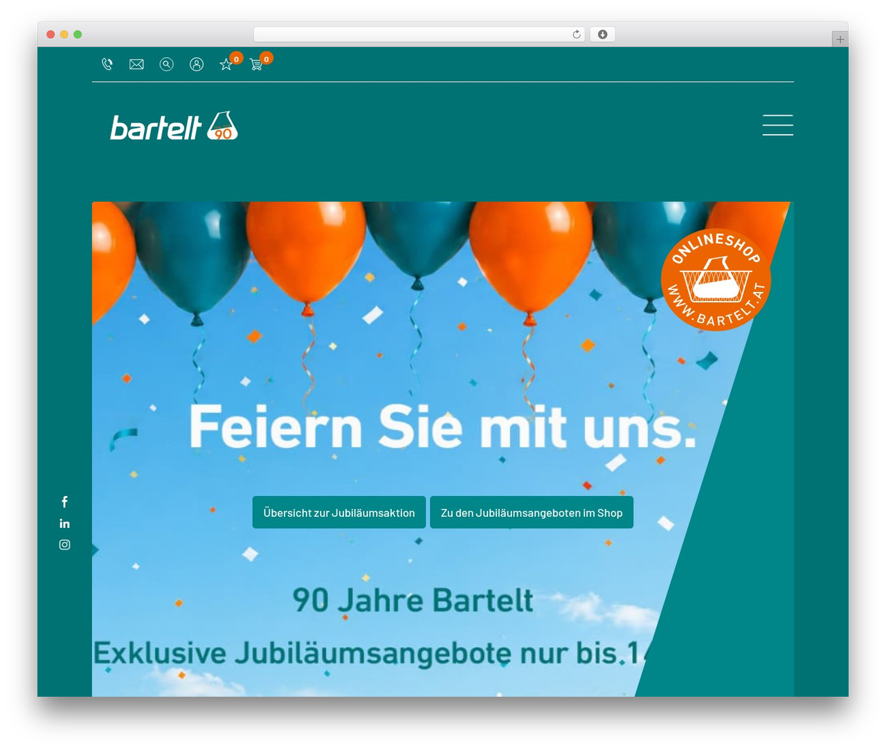 SmartTheme WordPress theme - bartelt.at