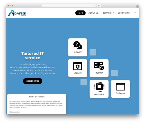 Theme WordPress Adaptek - adaptek.ca