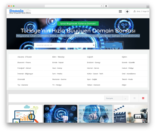 Theme WordPress ClassiadsPro - domainofis.com