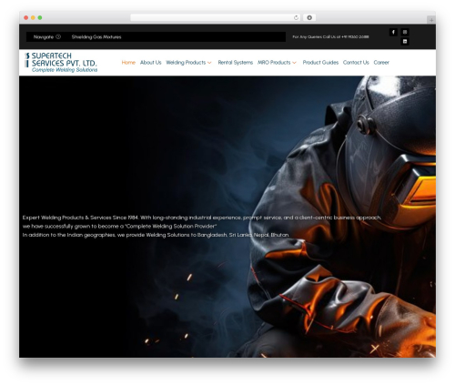 Theme WordPress Constech - supertechservices.in