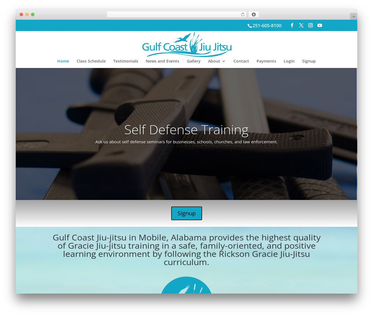 Theme WordPress Divi - gcjiujitsu.com