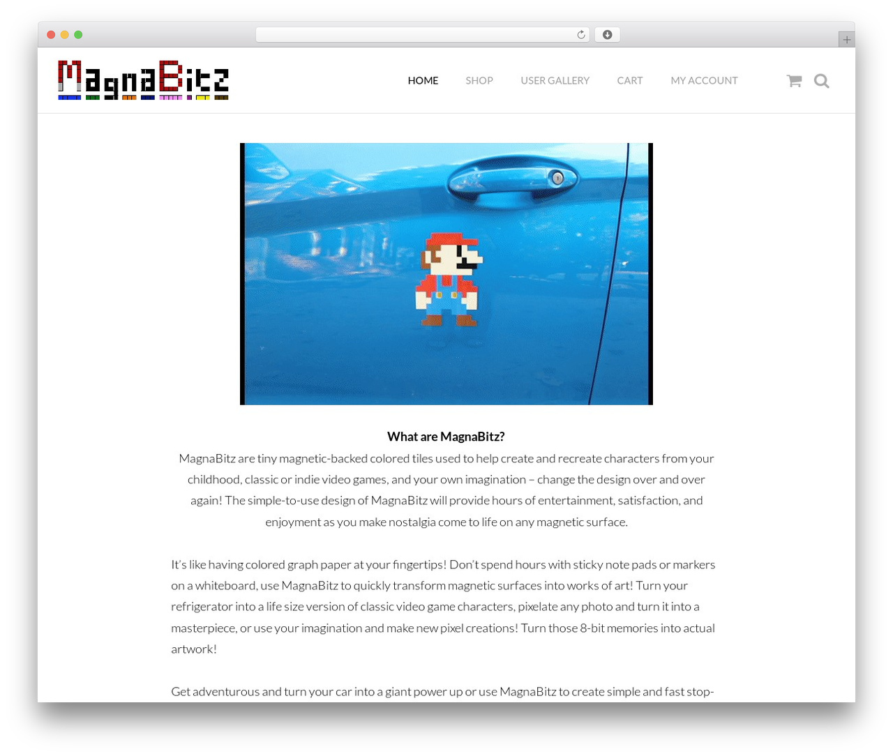 WordPress theme Crisp - magnabitz.com