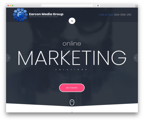WordPress theme DotDigital - earconmedia.com