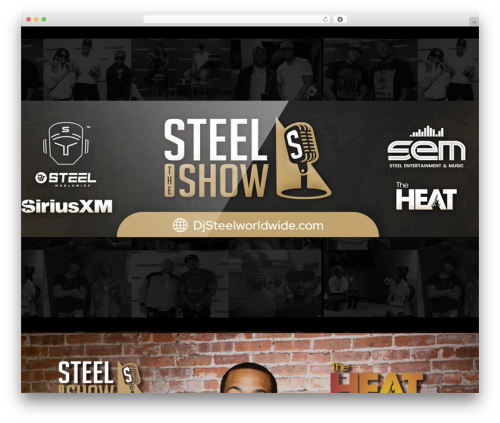 WordPress theme FWRD - djsteelworldwide.com