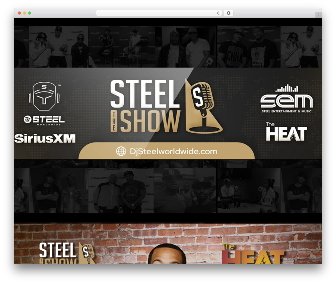 WordPress theme FWRD - djsteelworldwide.com