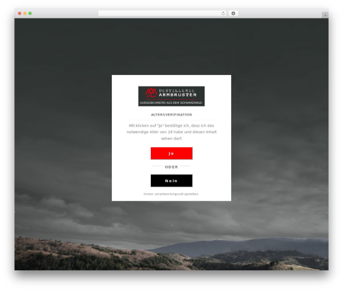 Agy – Age verification for WooCommerce (content-warning-v2) free WordPress plugin - destillerie-armbruster.de Agy – Age verification for WooCommerce (content-warning-v2) free WordPress plugin - destillerie-armbruster.de