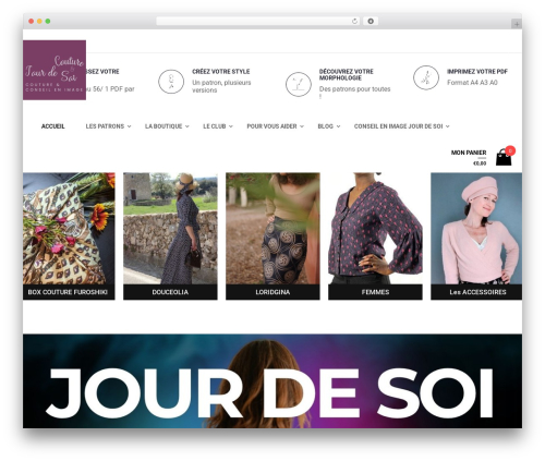 WordPress theme Secretsho - jour-de-couture.com WordPress theme Secretsho - jour-de-couture.com