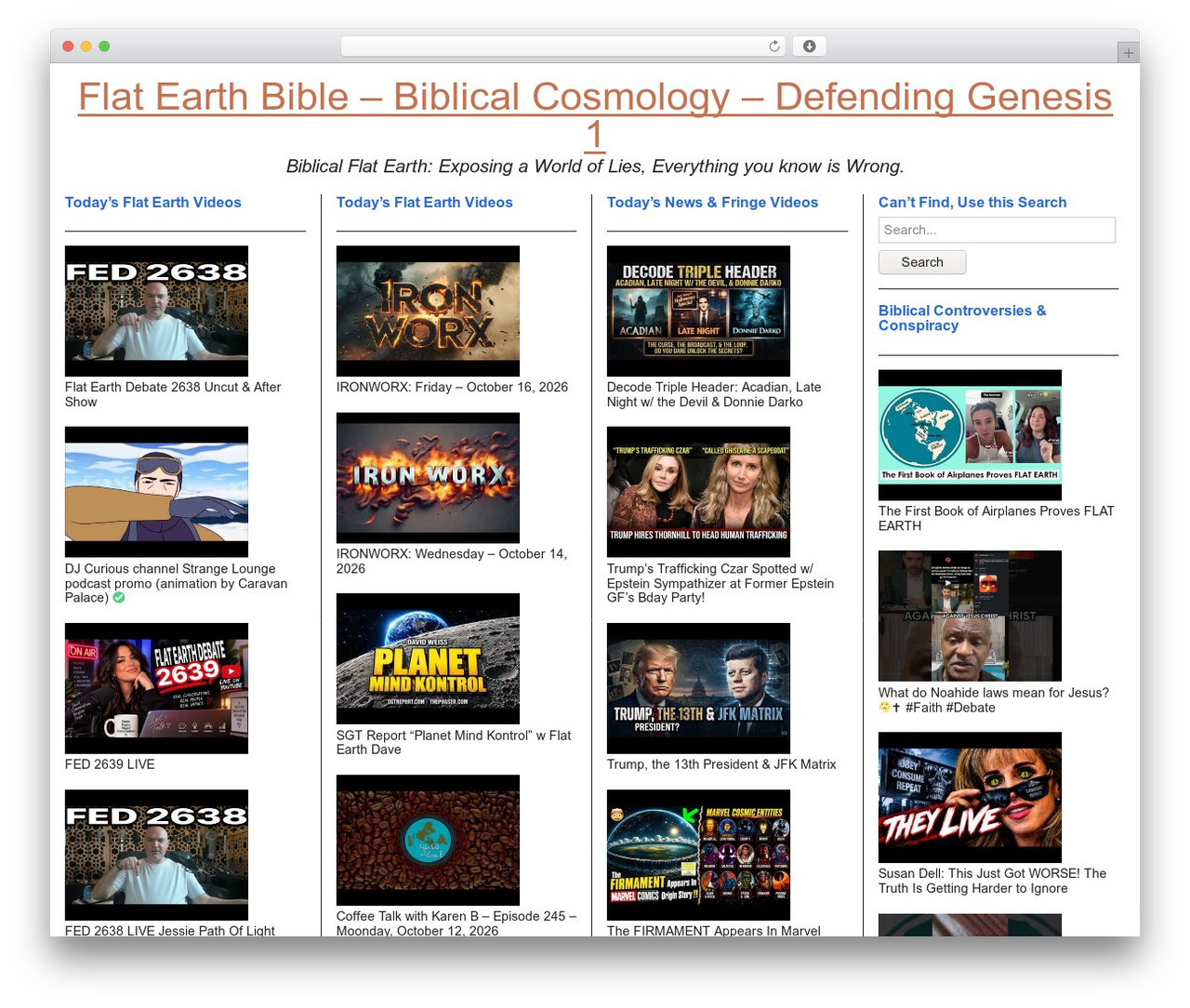 WP-Drudge WP theme - flatearthbible.com WP-Drudge WP theme - flatearthbible.com