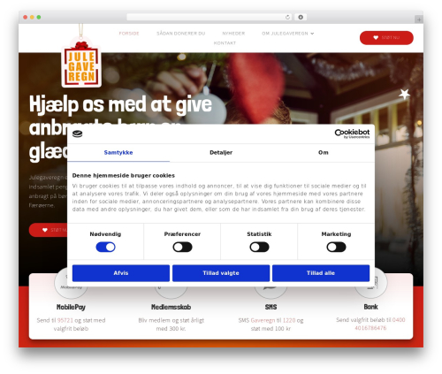 Ultimeter premium WordPress plugin - julegaveregn.dk